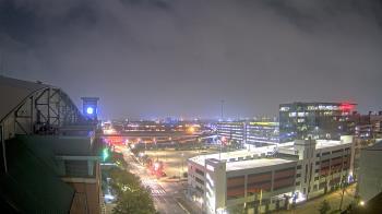 Weather camera view of Minute Maid Park.