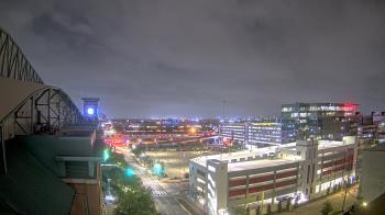 Weather camera view of Minute Maid Park.