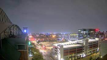 Weather camera view of Minute Maid Park.