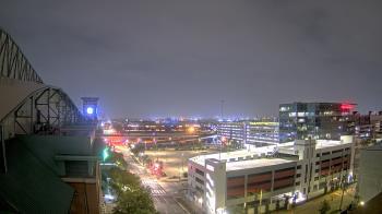 Weather camera view of Minute Maid Park.