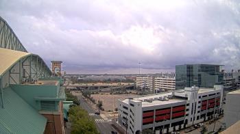 Weather camera view of Minute Maid Park.