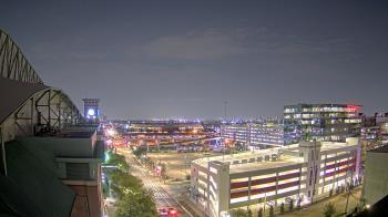 Weather camera view of Minute Maid Park.