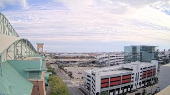 Weather camera view of Minute Maid Park.
