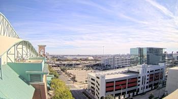 Weather camera view of Minute Maid Park.