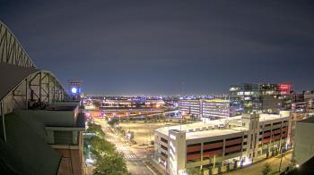 Weather camera view of Minute Maid Park.
