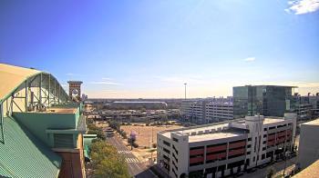 Weather camera view of Minute Maid Park.
