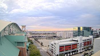Weather camera view of Minute Maid Park.