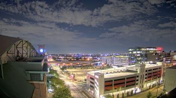 Weather camera view of Minute Maid Park.