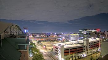 Weather camera view of Minute Maid Park.