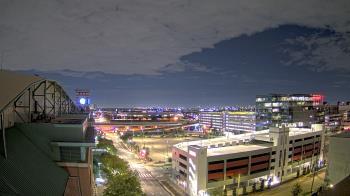 Weather camera view of Minute Maid Park.