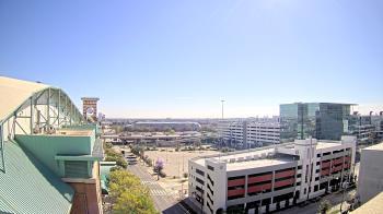 Weather camera view of Minute Maid Park.