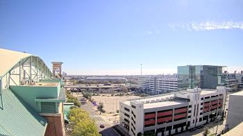Weather camera view of Minute Maid Park.