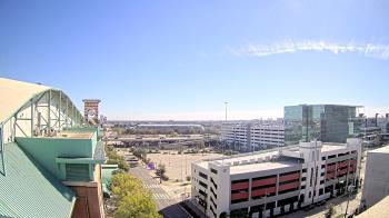 Weather camera view of Minute Maid Park.