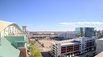 Weather camera view of Minute Maid Park.