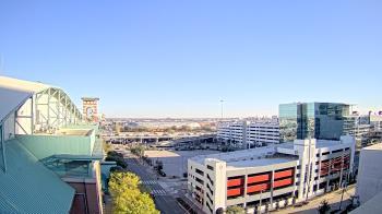 Weather camera view of Minute Maid Park.