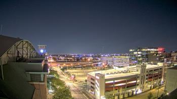 Weather camera view of Minute Maid Park.