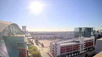 Weather camera view of Minute Maid Park.