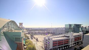 Weather camera view of Minute Maid Park.