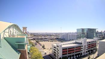 Weather camera view of Minute Maid Park.