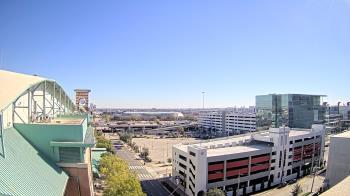 Weather camera view of Minute Maid Park.
