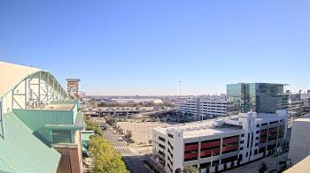 Weather camera view of Minute Maid Park.