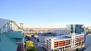 Weather camera view of Minute Maid Park.