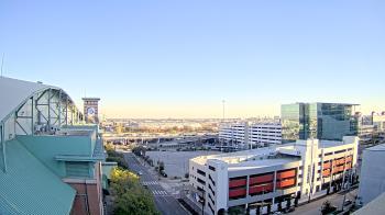 Weather camera view of Minute Maid Park.