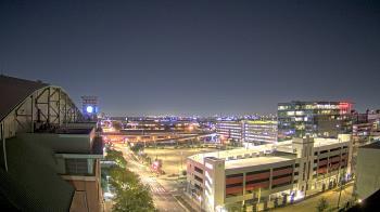 Weather camera view of Minute Maid Park.