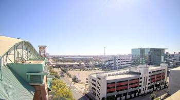 Weather camera view of Minute Maid Park.