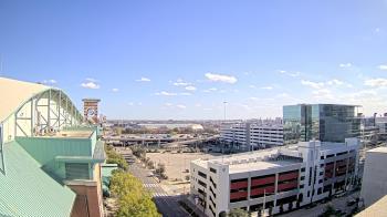 Weather camera view of Minute Maid Park.