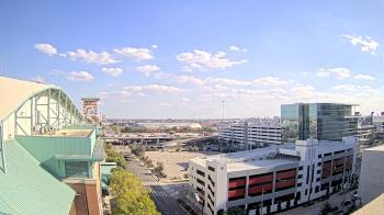 Weather camera view of Minute Maid Park.