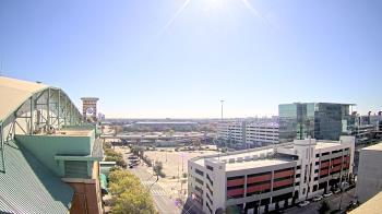 Weather camera view of Minute Maid Park.