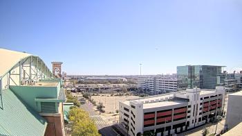 Weather camera view of Minute Maid Park.