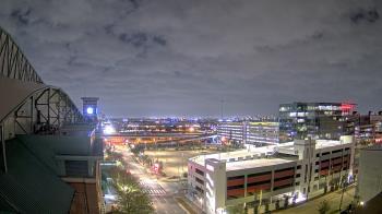 Weather camera view of Minute Maid Park.