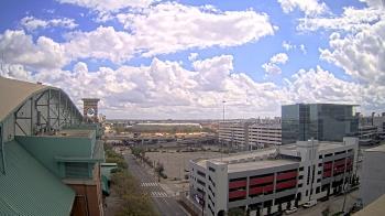 Weather camera view of Minute Maid Park.