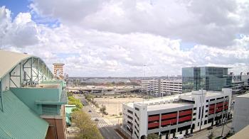 Weather camera view of Minute Maid Park.