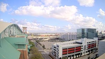 Weather camera view of Minute Maid Park.