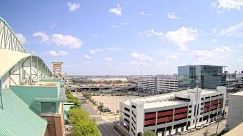 Weather camera view of Minute Maid Park.
