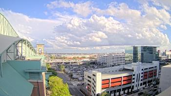 Weather camera view of Minute Maid Park.