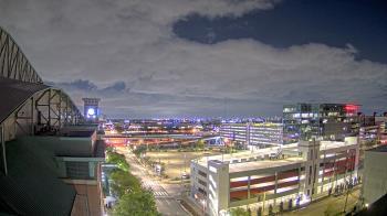 Weather camera view of Minute Maid Park.