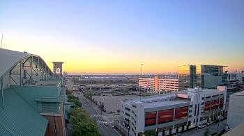 Weather camera view of Minute Maid Park.