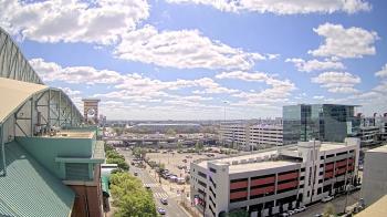 Weather camera view of Minute Maid Park.