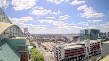 Weather camera view of Minute Maid Park.