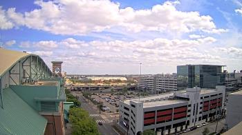 Weather camera view of Minute Maid Park.