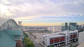 Weather camera view of Minute Maid Park.