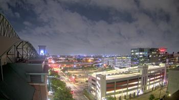 Weather camera view of Minute Maid Park.