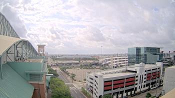 Weather camera view of Minute Maid Park.