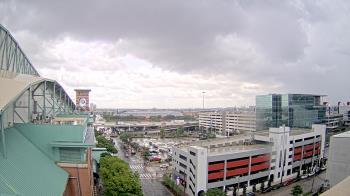 Weather camera view of Minute Maid Park.