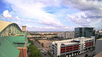 Weather camera view of Minute Maid Park.