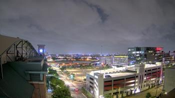 Weather camera view of Minute Maid Park.